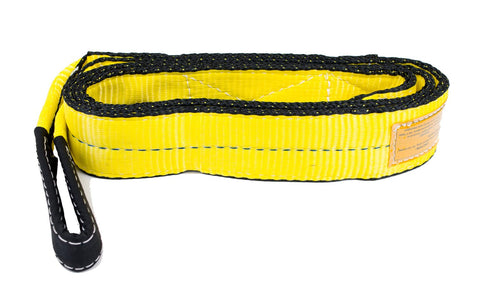 4 Pack 2 Inch By 6 Foot Web Lifting Slings With Twisted Eyelets 2 Ply For Choker And Basket WLL 6400 Lbs Vertical Lift Straps