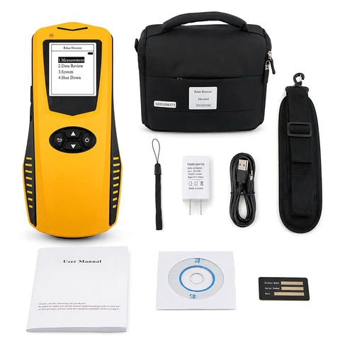 Workhorse Rebar Detector And Concrete Cover Meter Pinpoints Steel Fast And Measures Diameter Up To One Hundred Twenty Millimeters Dead On Precision With Butter Smooth Scanning Job Site Ready