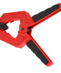 Beefy Heavy Duty Woodworking Spring Clamp With Anti Slip Handle And 4 Inch Opening Two Color Durable ABS Plastic 65 Mn Spring For Strong Clamping