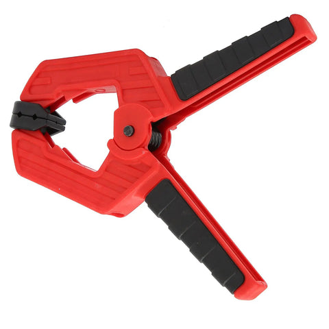 Beefy Heavy Duty Woodworking Spring Clamp With Anti Slip Handle And 4 Inch Opening Two Color Durable ABS Plastic 65 Mn Spring For Strong Clamping