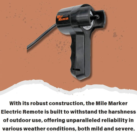 Close-up of Easy Remote For Electric Winches With Standard Solenoids Lets You Run It From Afar Plug And Play 3 Pin Male To Female Connector
