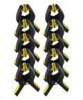 10 Pack Portable Sturdy Spring Clamps For Craft Projects Photography Backdrops And Home Use With Adjustable Grips And Rotating Jaws
