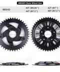 52T Chainring For Mid Drive Ebikes BBS01 BBS02 BBSHD With Guard Aluminum Chain Wheel For Electric Bike Conversion Kits