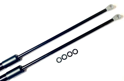 RV Awning Gas Strut 26 Inch 124 Lbs For Short And Flat Awning Arms Fits Solera Power Awnings with 8 Retaining Washers