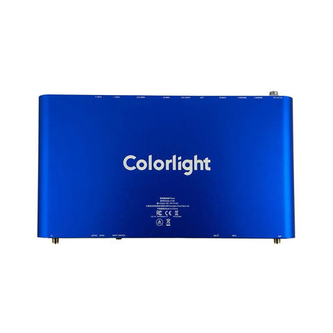 Badass Heavy Duty 4K Cloud Network Media Player For Slick Digital Signage With Dual Ethernet HDMI Links And No Sweat Wireless Control On Large LED Video Walls in blue finish.