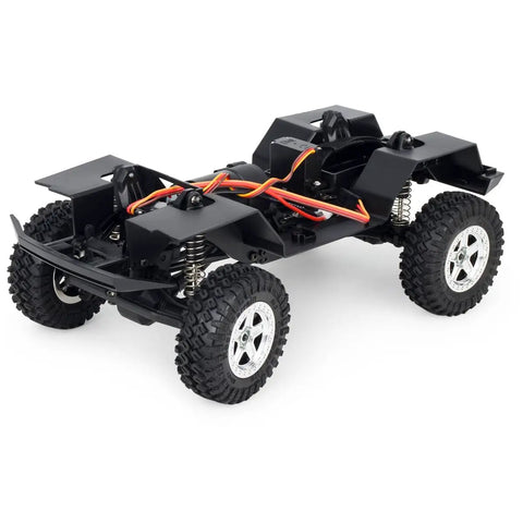 Durable Steel Frame RC Crawler Chassis Assembled With 2 Speed Gearbox For RC Crawlers Upgrade Part Built With Reinforced Nylon Gearbox And Axle Shells