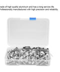 Aluminum M5 Motorcycle Screws Fairing Kit With 177 Piece Washer Assortment For Sportbike Body Panels And Riders Ride Ready Durable Versatile Hardware Set Includes Washers And Spacers For Wide Fit And Quick Repairs, clear organizer box