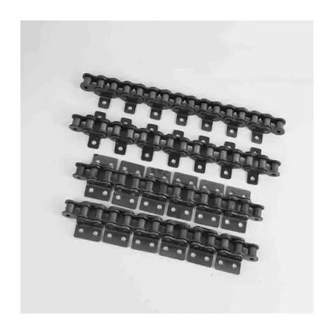 Sturdy 06B-1 Roller Drive Chain 1.5M Length Featuring Double Hole Attachments for heavy duty machinery power transmission.