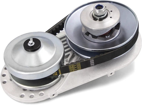 Torque Converter Kit For Go Kart And Mini Bike 30 Series With 6.5 HP 3/4 Inch Belt Drive Includes 10T To 41T Pulleys And 12T 35T