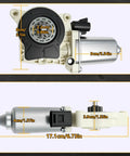 Replacement Electric Side Step Motor For Power Step Running Boards Three Bolt Mount Fits White Models 80 03129 90 A10049