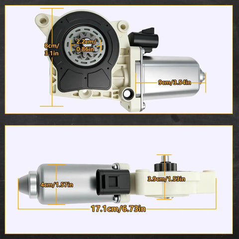 Replacement Electric Side Step Motor For Power Step Running Boards Three Bolt Mount Fits White Models 80 03129 90 A10049