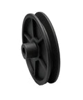Heavy Duty Drive Pulley Compatible With John Deere Jx75 Mower Belt Wheel For Smooth Power Transfer And Proper Tension Direct Replacement Keyway Fit, black PETG material.