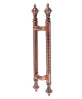Antique Rustic Stainless Steel Sliding Door Handle And Pull Hardware For Wood Glass And Metal Doors Style 2 120 Cm 47.2 In Length