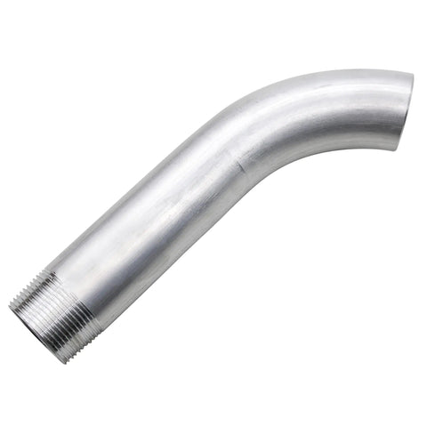 Curved Drain Off Pipe Valve Outlet Extension Tube For Fryers A2510101 Replacement Fitting, metal, threaded ends