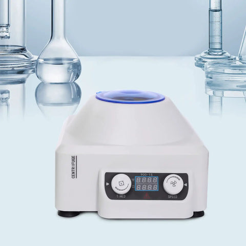 Electric Centrifuge Machine with LCD Display 4000 RPM Desktop Benchtop Centrifuge Timer and Speed Adjustable Six 10 mL Rotors