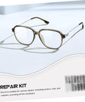 Stainless Steel Eyeglass Repair Kit With 1000 Tiny Screws Nuts And Washers In An Organized Storage Box For Quick Eyewear Repairs