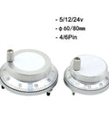 Pulser Handwheel For CNC Machines, 12V To 24V Power, 4/6 Pin Pulse Interface, shown in 60mm and 80mm sizes, manual pulse generator.