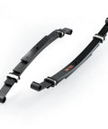 Heavy Duty Golf Cart Rear Leaf Spring Kit With Complete Bushings And Sleeves For Ezgo Txt Gas Electric Carts 1995 2013; black steel springs.