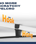 Close-up of 10x20Ft Pop Up Gazebo Canopy Tent One Person Setup Portable Instant Folding Shelter showing hook and hang system.