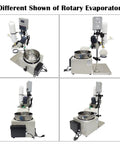 2L Rotary Evaporator Kit With 15L Circulating Water Vacuum Pump 110V Lab Rotavapor System With Digital Display various views
