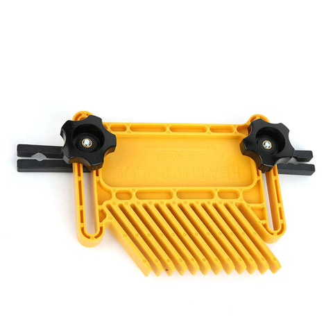Two Piece Extended Featherboards For Table Saw Router And Band Saw, 166mm x 90mm, PP Material, stabilizes lumber.