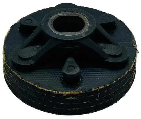 High Octane Black Washer Motor To Transmission Coupler built like a tank, featuring a recycled rubber core and steel reinforcements.