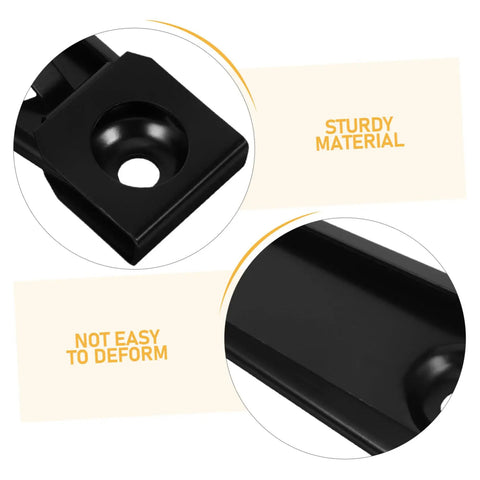Heavy Duty Sofa Stabilizer Brackets In A Four Pack For Sectional Couch Repair And Hidden Furniture Connector Kit Built To Lock Down Loose Frames And Ditch That Saggy Wobble For Permanent Secure Fit