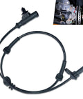Pro Level Rear Left Wheel Speed Sensor For Anti Lock Brake Systems Direct Bolt On Replacement 3630050U2010 Fits Heyue Models, black cable with connectors.