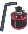 Red Air Filter Upgrade For 301cc 420cc Mini Bike Go Kart Engines, Fits CT200U CT200U-EX MB200 Baja Warrior And Honda GX160