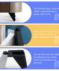 Adjustable Aluminum Table Legs Set Dope Height Adjustable Furniture Feet For Cabinets Chairs And Sofas Two Pack
