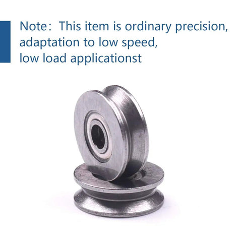 Slick High Carbon Steel V Groove Pulley Wheels Hella Durable Mini Bearings For Low Speed Projects 20 Piece Pack Of 3X12X4Mm Precision Silver Glide Guides close-up of pulleys