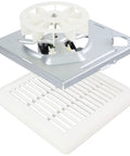 696N R02 B Unit Replacement With C350GN Grille For 695 696N 670 671 689 696MFG Bath Vent Fan Cover With Springs And 50 CFM Motor Kit
