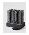 Super Flexible Build Plate For Form 4 Resin Printers with a metal base and vertical support structure for easy model curing.