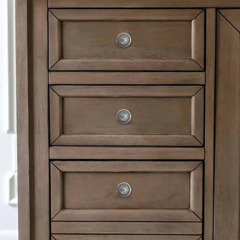 10 Pack 2.5 Inch Brushed Satin Nickel Cabinet Knobs With Backplates For Cabinets And Drawers Vintage Backplates Bi Fold Door Knobs