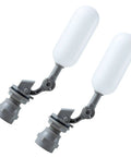 2 Pack One Half Inch NPT Mini Float Ball Valve Kit For Auto Water Tank Durable ABS Top Up Valve For Ponds Chickens Livestock Troughs Aquariums Hydroponics And Aquaculture, 2 valves