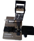 Cc-01 Fiber Cleaver Cable Cutter For C6 C8 C9 Fusion Machines Precision Cutting Knife Tool Splicing Single Mode Hybrid Connector Maintenance Wire Stripper with metallic finish and adjustable blade holder.