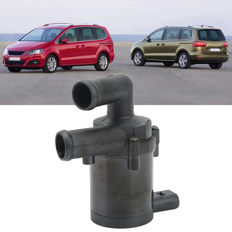 Electric Water Pump 7N0965561B Universal Auxiliary Coolant Circulation System For Seat And Vag Vehicles. High Performance Replacement Heating Part Ensures Sweet Engine Temp Control And Easy Install For Your Ride