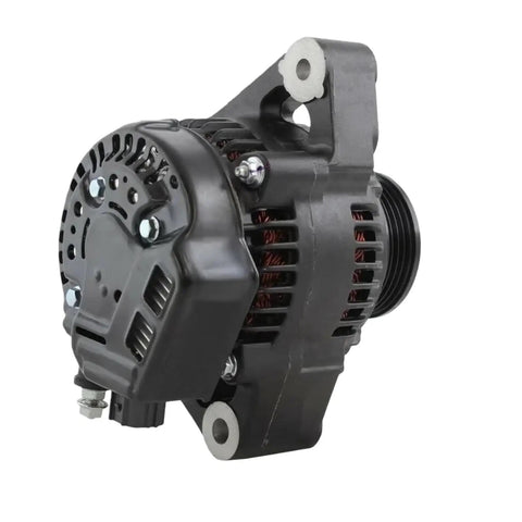 Honda Marine Alternator For BF135 BF150 Engines With Low Noise Clutch and Quiet Idle, side view