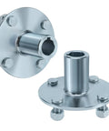 Universal Two Pack Axle Hubs For Go Kart Quad ATV Trike 4x4 With Eight Inch Front And Rear Wheels High Strength 45 Steel
