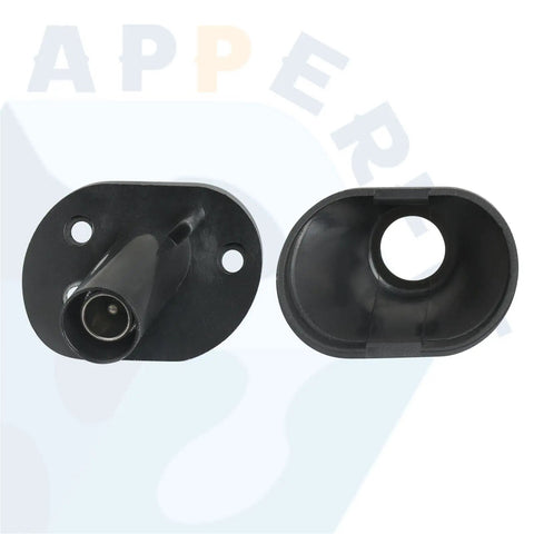 Ford F-150 Antenna Mount Base With Cover Replacement Kit 3L3Z-18936-AA F65Z-18A927-AA Bezel Cap OEM Style Fits 1997 2004