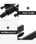 Heavy Duty Motorcycle Wheel Bearing Puller Kit Featuring 2 Jaw Mechanical Extractor Bearing Separator Tool Good For Bike Repair And Garage Fixes Built Like A Beast To Handle Stubborn Wheels Without Breaking A Sweat Or Spending More Than Necessary, alloy tool close-up