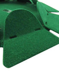 Close-up of Two Pack Green All Direction Golf Putting Cup Indoor Outdoor Practice Hole Metal 18 cm Diameter Lightweight Portable Putting Aid