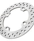 Top Shelf Front Wheel Hub Bearing Kit With Studs Brake Rotor For Polaris Ranger 900 1000 Pro Xd Models built with a polished steel disc, detailed view.
