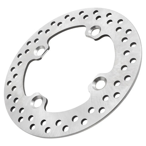Top Shelf Front Wheel Hub Bearing Kit With Studs Brake Rotor For Polaris Ranger 900 1000 Pro Xd Models built with a polished steel disc, detailed view.