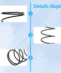 Detail views of Centering Cone Spring Replacement Kit for Brake Lathe Cups Two Pack Beefed Up Heavy Duty Steel