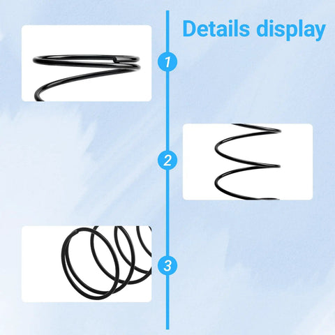 Detail views of Centering Cone Spring Replacement Kit for Brake Lathe Cups Two Pack Beefed Up Heavy Duty Steel