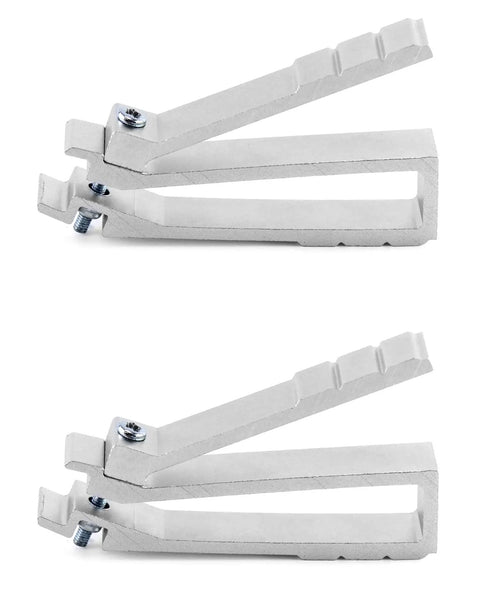 Heavy Duty Cage Nut Installer And Remover For 19 Inch 10 Inch Server Racks Network Cabinets Media Racks two piece aluminum tool kit