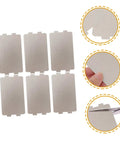 Six Pack Microwave Heat Insulation Pads Mica Sheet Covers For Waveguide Crisper Liners, easy to cut and install, shown in detail