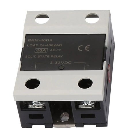 Industrial Digital Thermostat Kit With K Type Thermocouple Probe, SSR Included, Hardcore PID Temperature Controller For Heating Gear, Self-Tuning PID, 14-Bit Resolution, 0.5-Second Sampling, +-2C 40A SSR relay