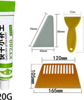 Fiberglass Boat Repair Paste Quick Dry Putty Kit For Scratches And Cracks Gelcoat Touch Up No Mess Gel For Boats Cars And More Black 5 Piece Easy Sand Free Repairs Durable Gelcoat Repair, showing tube and tools
